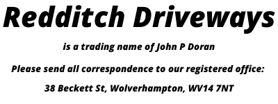 Redditch Driveways registered office address